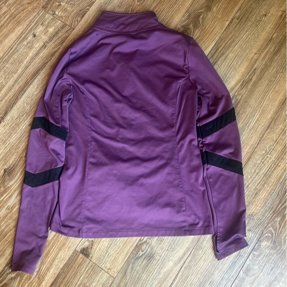 Victoria's Secret PINK Purple Quarter-Zip Jacket Women’s S - Picture 5 of 7